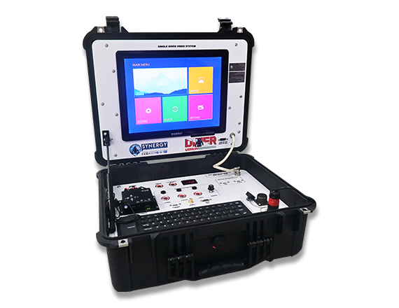 PORTABLE SINGLE DIVER VIDEO SYSTEMS