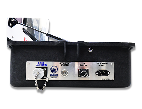 PORTABLE SINGLE DIVER VIDEO SYSTEMS WITH COMMUNICATION
