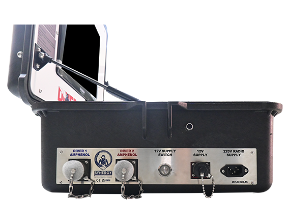 PORTABLE TWO DIVER VIDEO SYSTEMS WITH COMMUNICATION