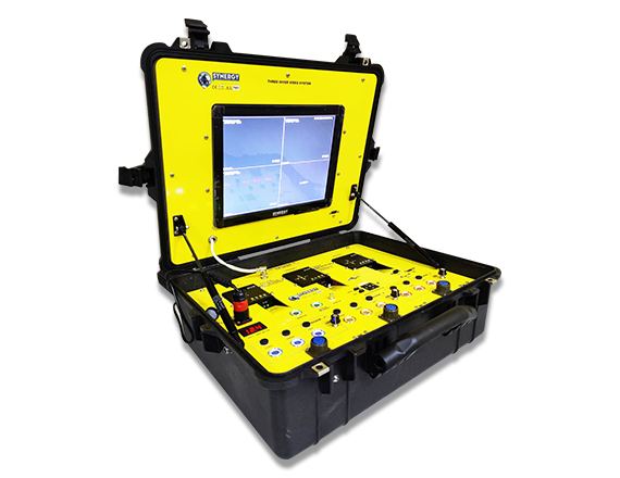 PORTABLE THREE DIVER VIDEO SYSTEMS