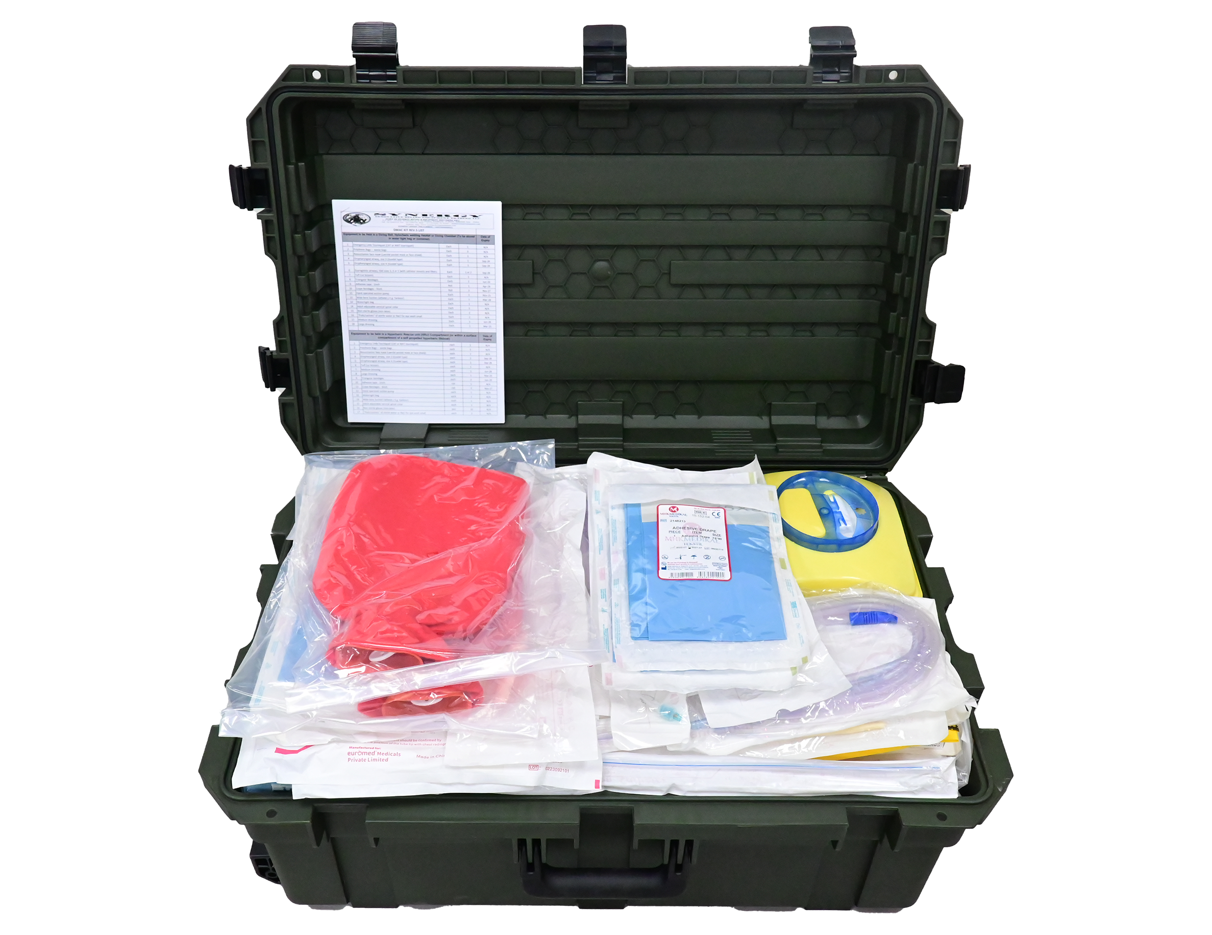 Dmac Kit Hyperbaric Medical Kit | Medical Kits | Products | Synergy Innovative ...