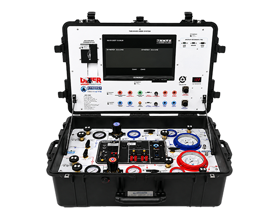 Two diver portable panel, D040
