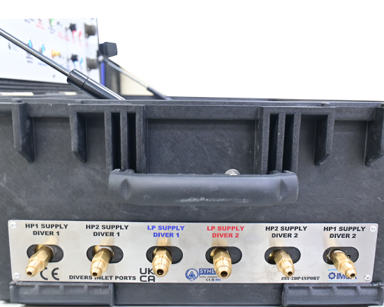 Two diver portable panel, D040
