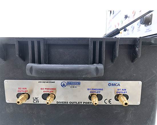 Two diver portable panel, D040