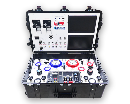 Two diver portable panel, D040