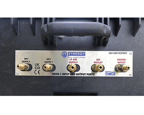 Two diver portable panel, D040